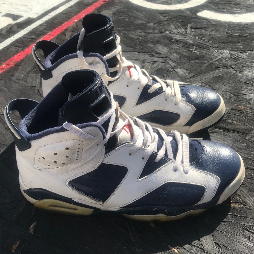 Air Jordan 6 Retro Olympics Size 10